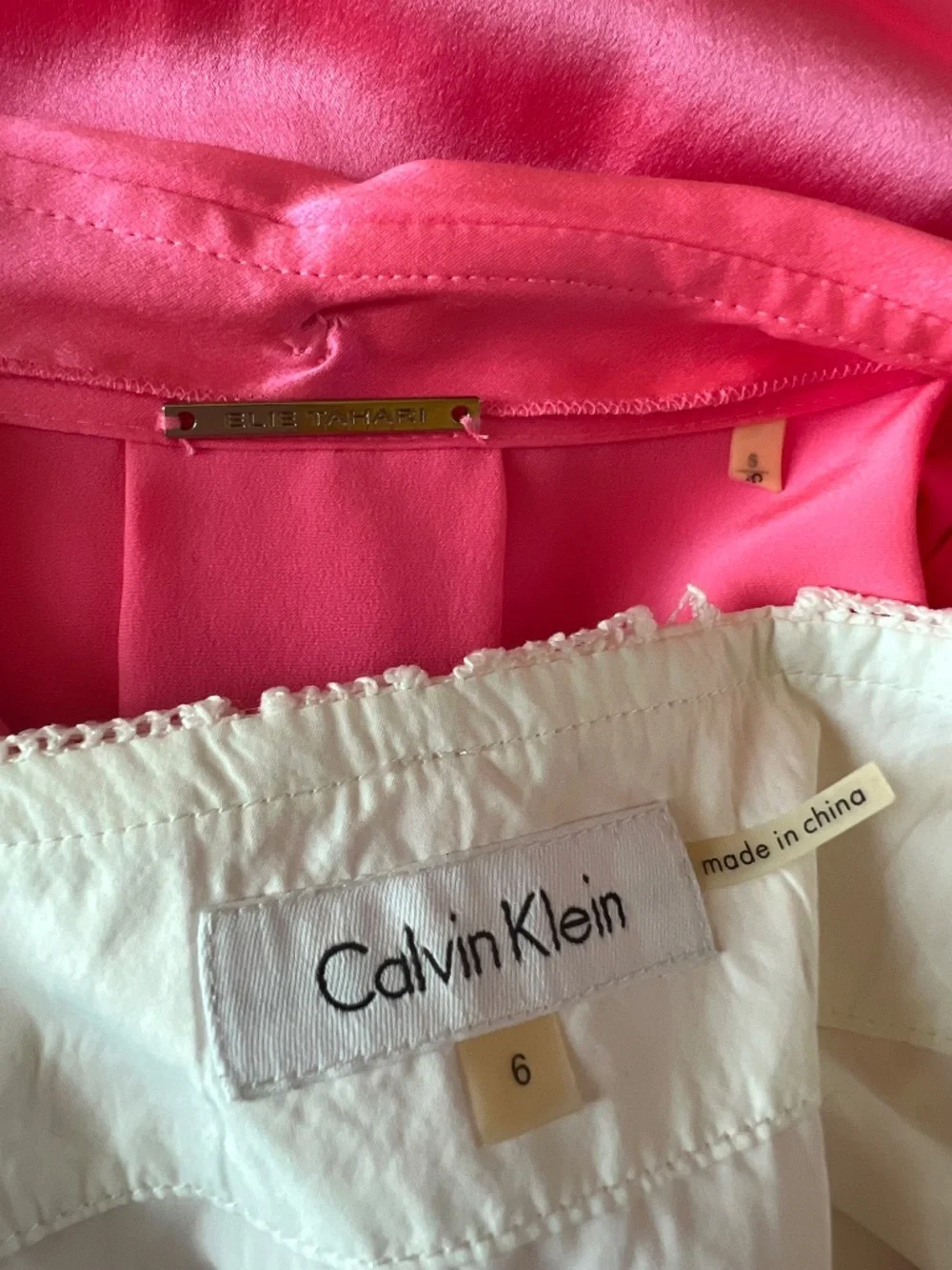 #2986 6-Pc Designer Workwear Lot S/6 Elie Tahari DKNY LOFT Calvin Klein Donnak
